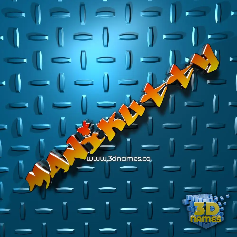 manikutty in Grid Style style - 3D name wallpaper
