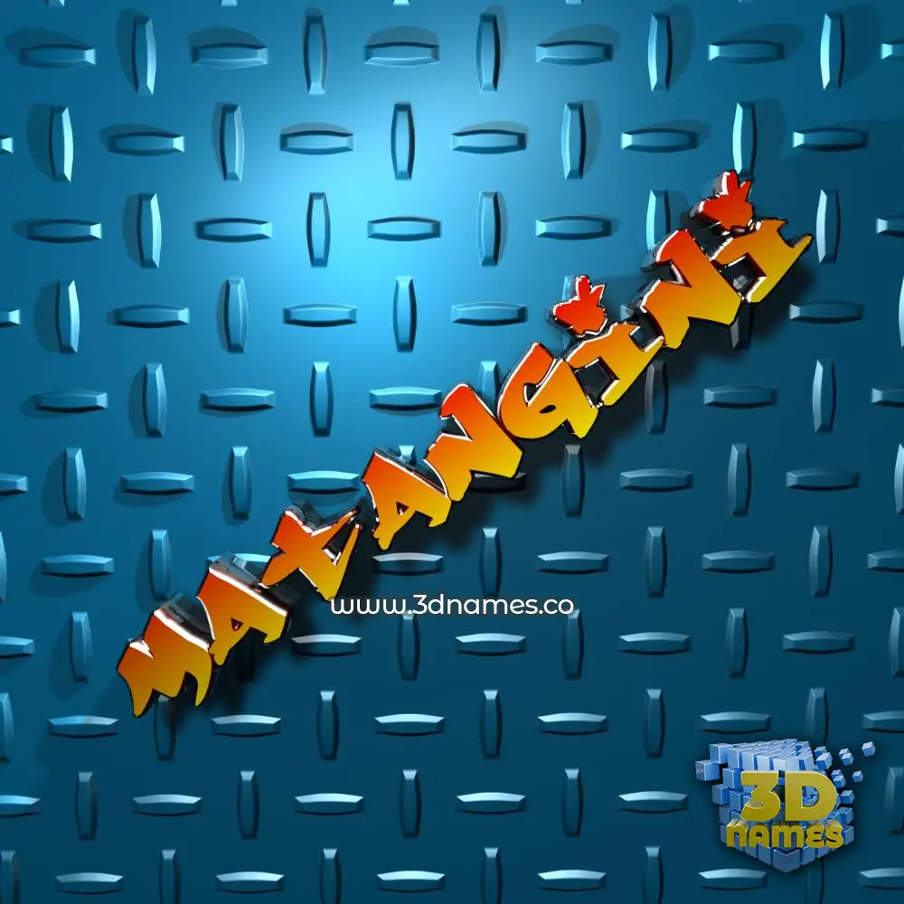 matangini in Grid Style style - 3D name wallpaper
