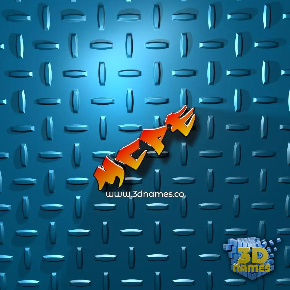 mcpe in Grid Style style - 3D name wallpaper
