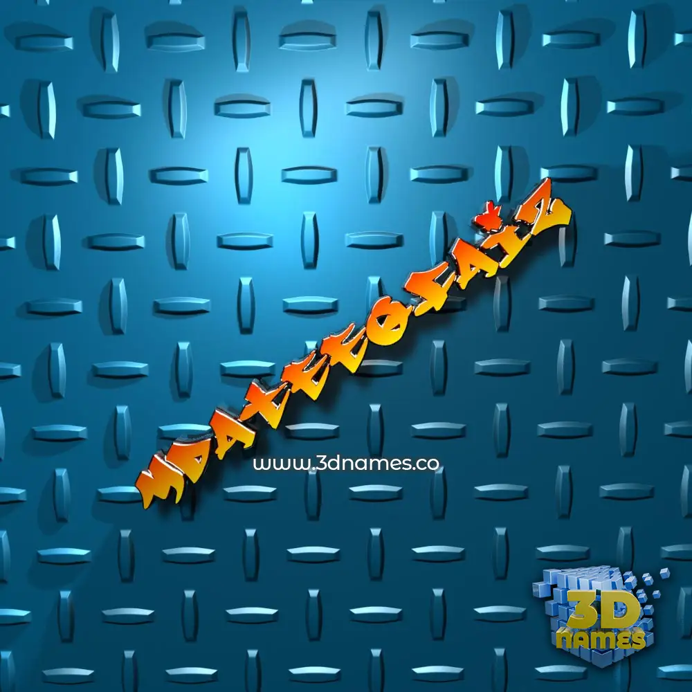 mdateeqfaiz in Grid Style style - 3D name wallpaper