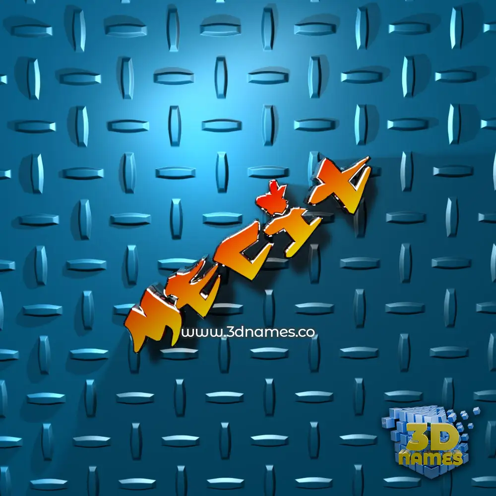 mecit in Grid Style style - 3D name wallpaper