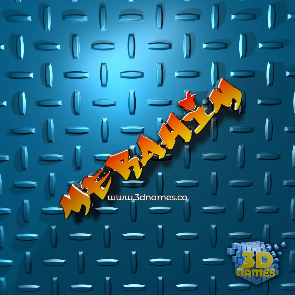 merahim in Grid Style style - 3D name wallpaper