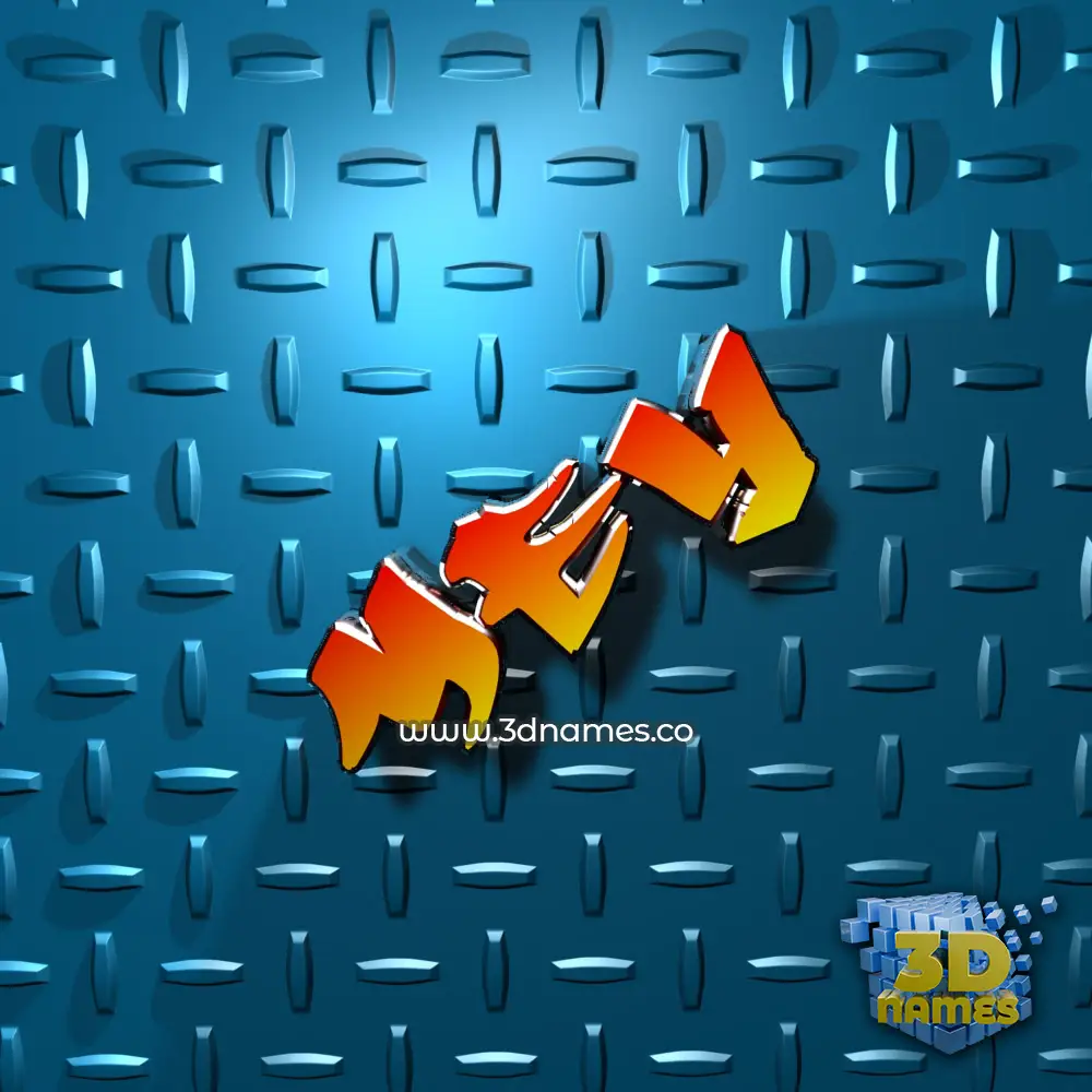 mey in Grid Style style - 3D name wallpaper