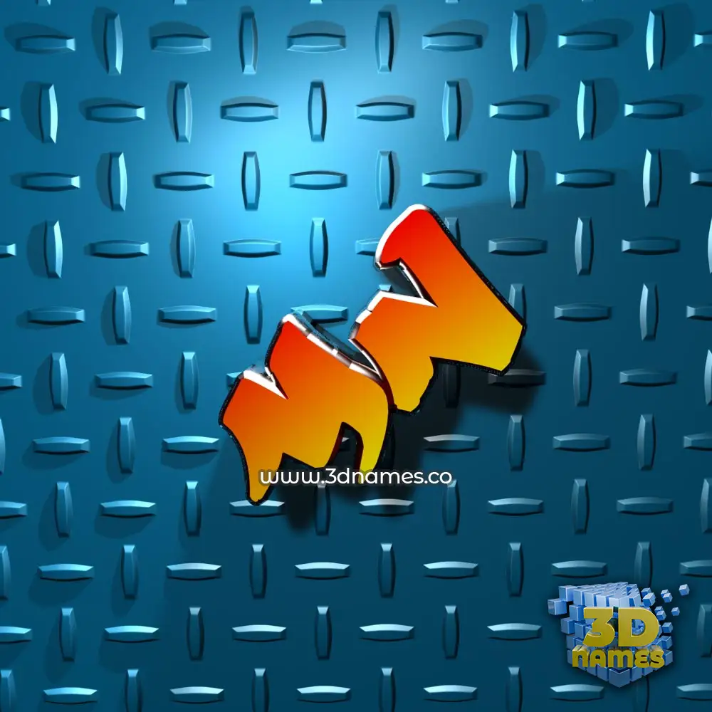 mn in Grid Style style - 3D name wallpaper