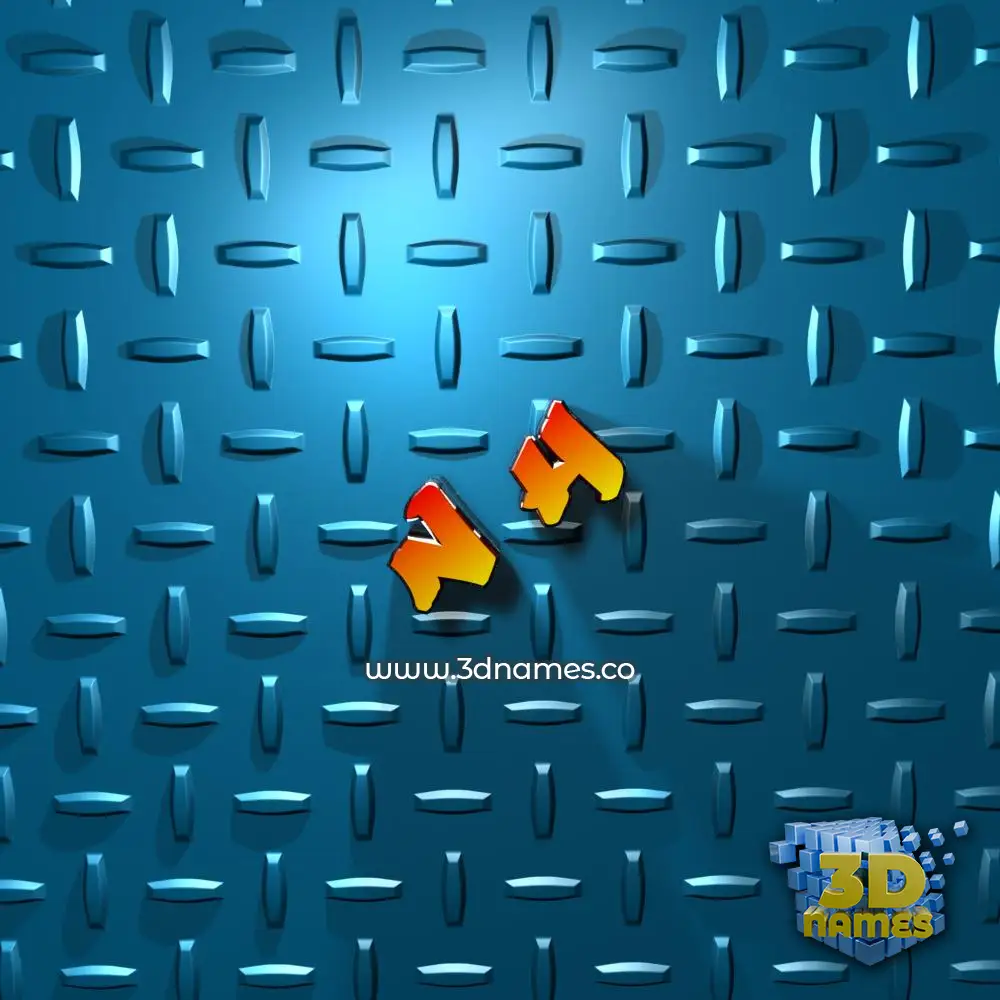 n h in Grid Style style - 3D name wallpaper