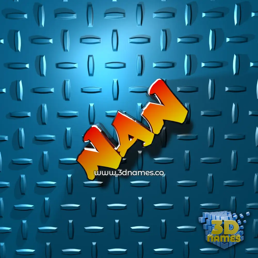 nan in Grid Style style - 3D name wallpaper