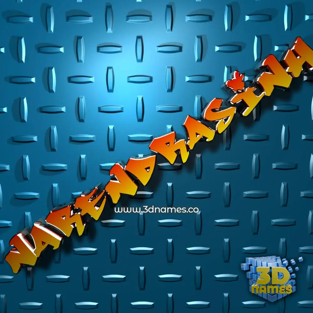 narendrasinh in Grid Style style - 3D name wallpaper