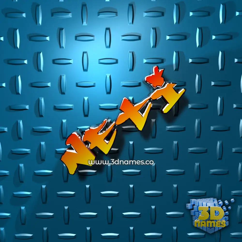 neti in Grid Style style - 3D name wallpaper
