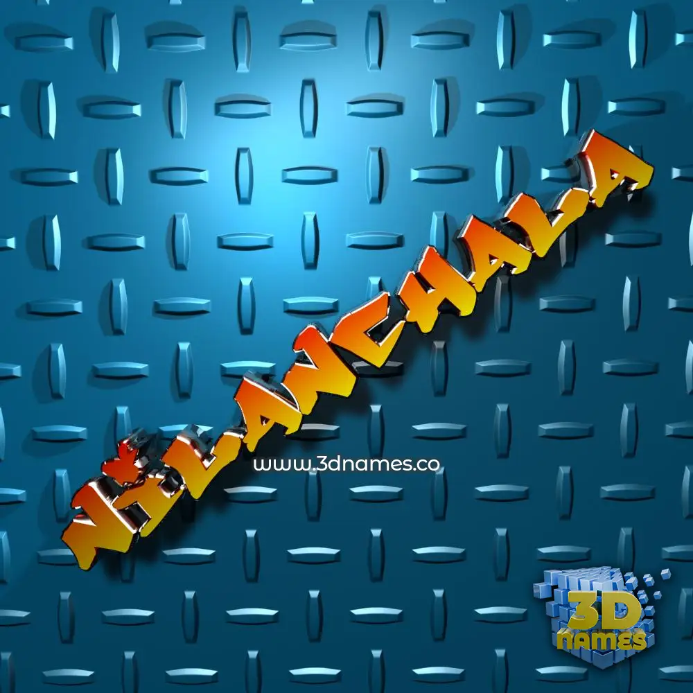 nilanchala in Grid Style style - 3D name wallpaper