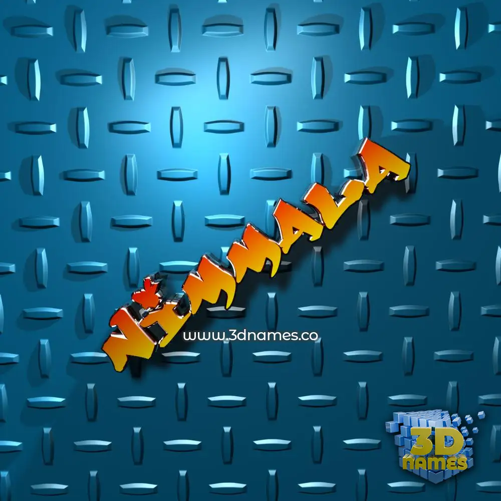 nimmala in Grid Style style - 3D name wallpaper