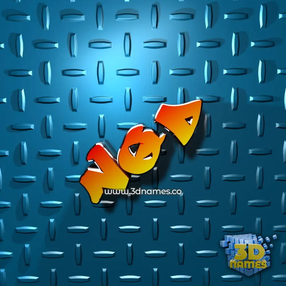 nqd in Grid Style style - 3D name wallpaper