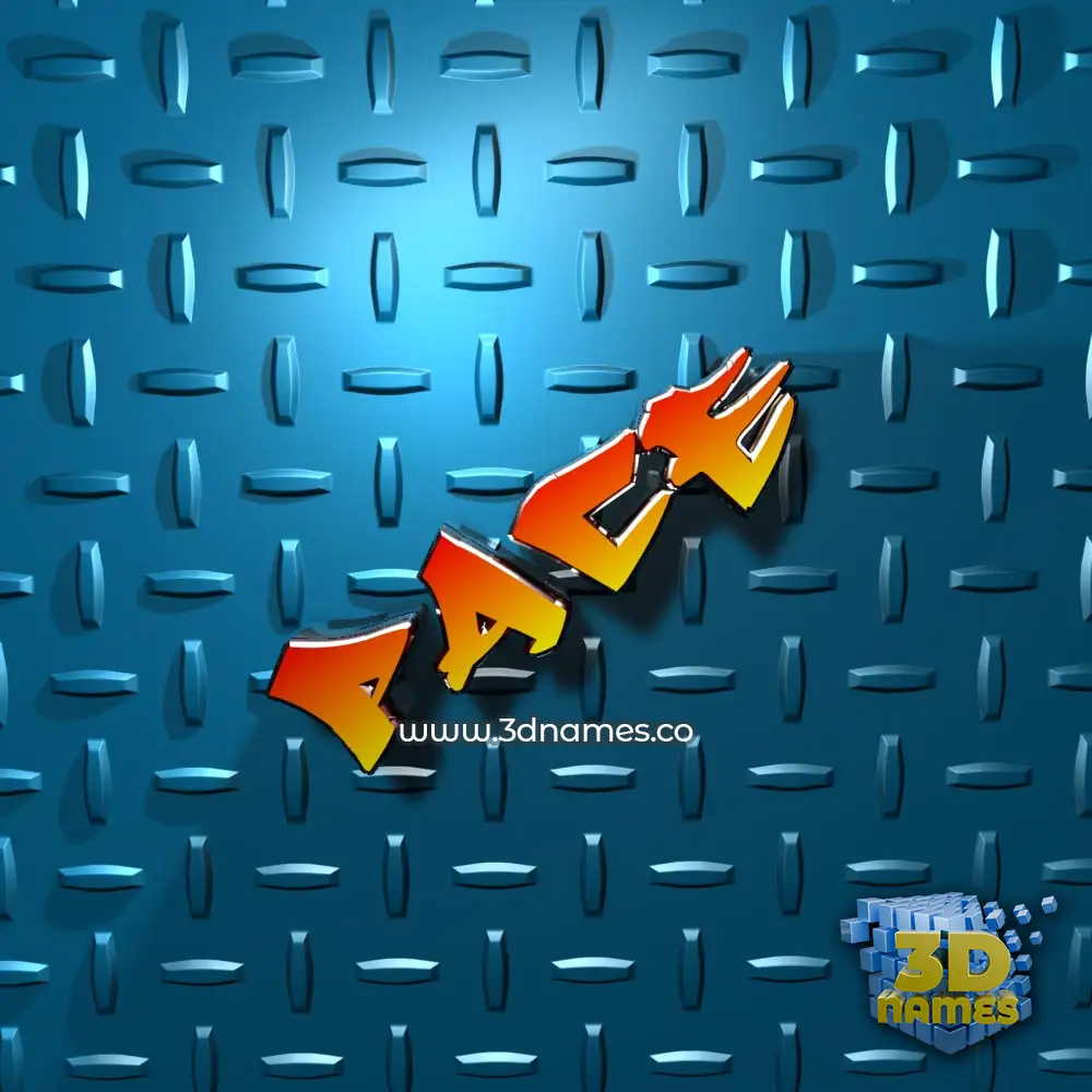 pace in Grid Style style - 3D name wallpaper