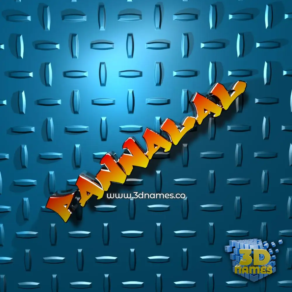 pannalal in Grid Style style - 3D name wallpaper