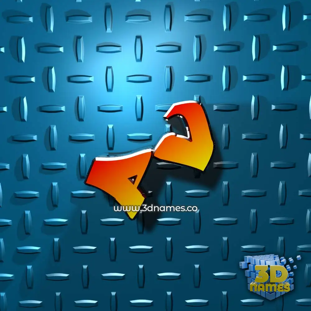 pv in Grid Style style - 3D name wallpaper