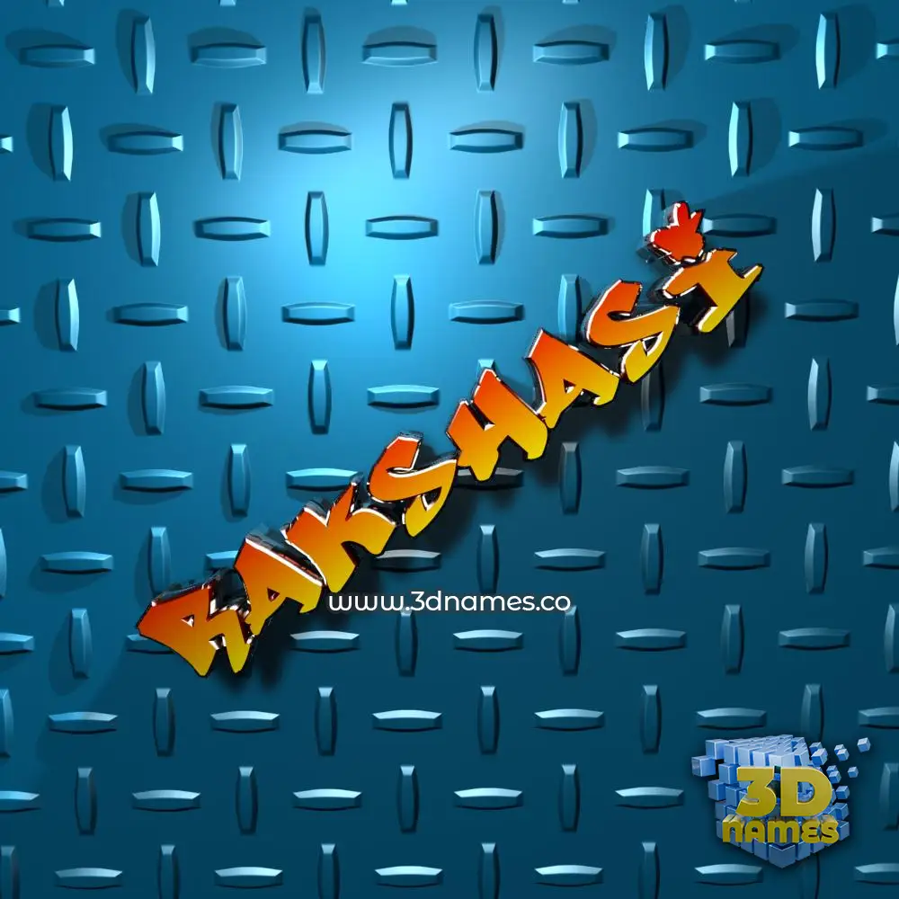 rakshasi in Grid Style style - 3D name wallpaper