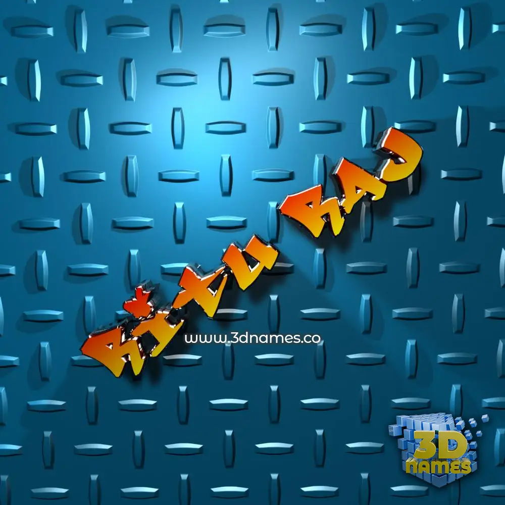 ritu raj in Grid Style style - 3D name wallpaper