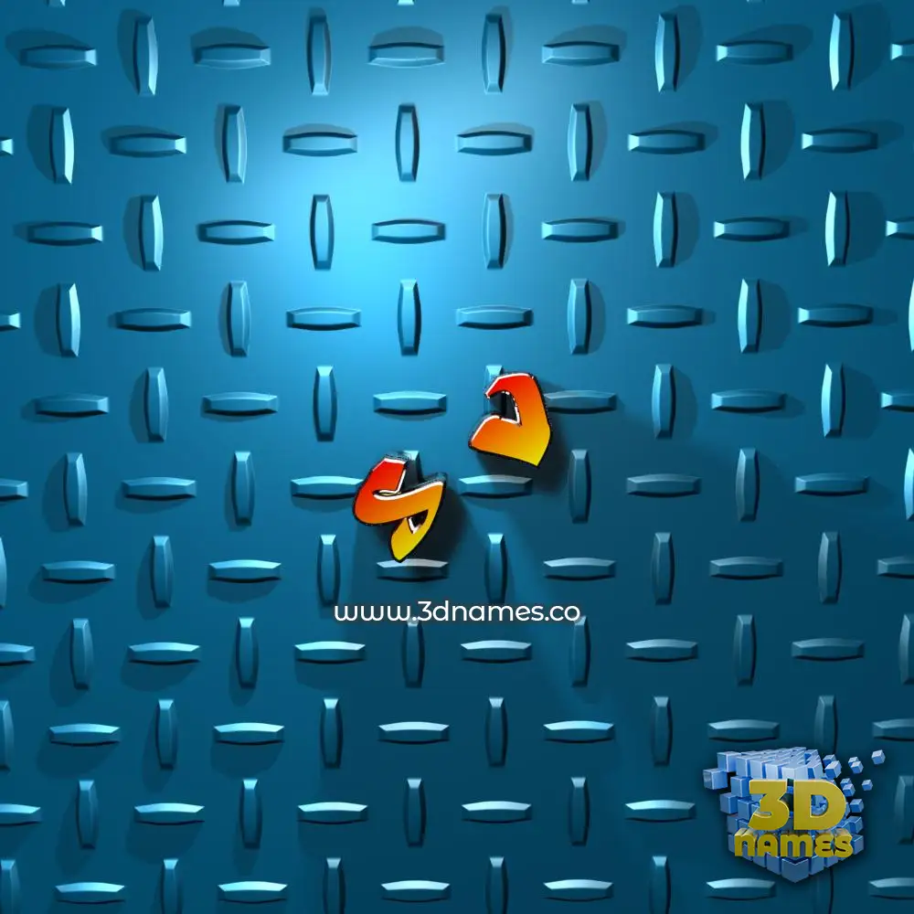 s v in Grid Style style - 3D name wallpaper