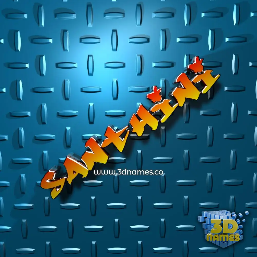 santhini in Grid Style style - 3D name wallpaper