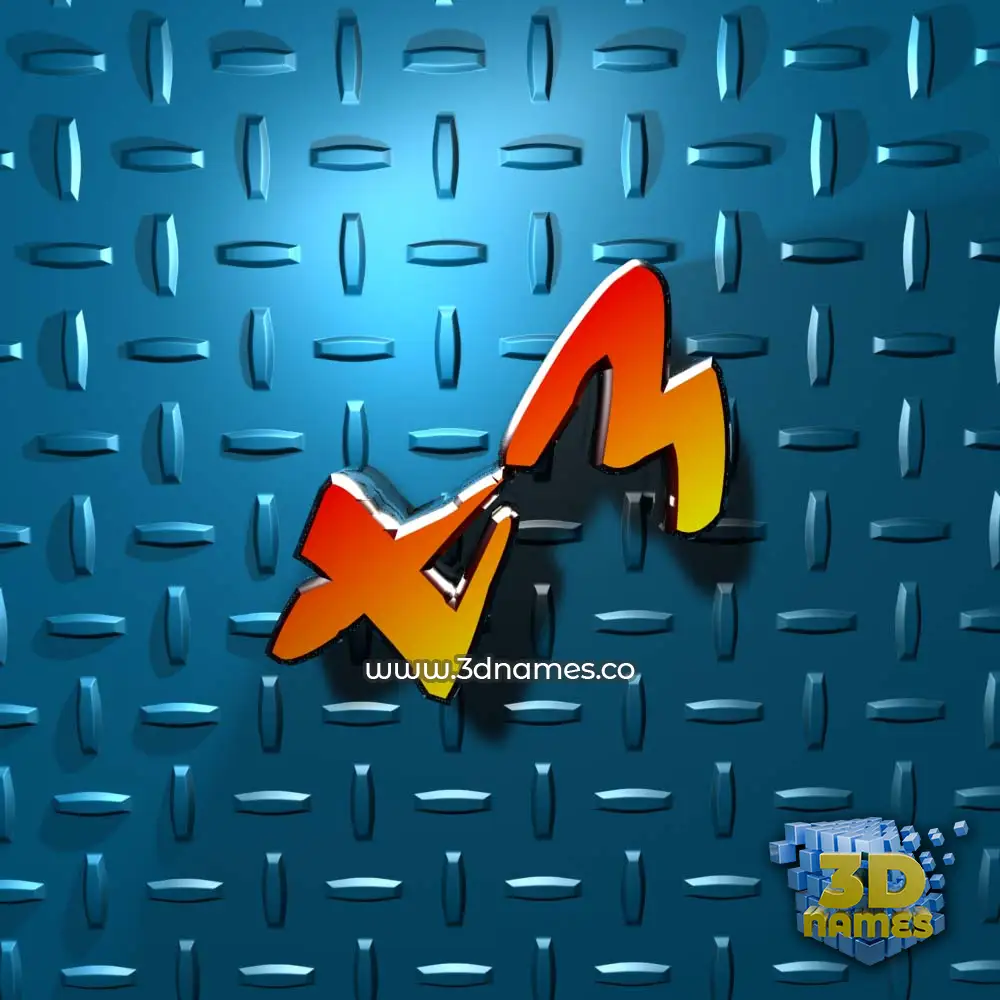 t3 in Grid Style style - 3D name wallpaper