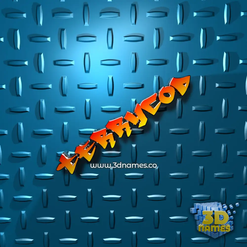 terrycod in Grid Style style - 3D name wallpaper