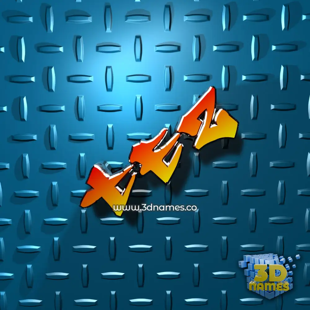 tez in Grid Style style - 3D name wallpaper
