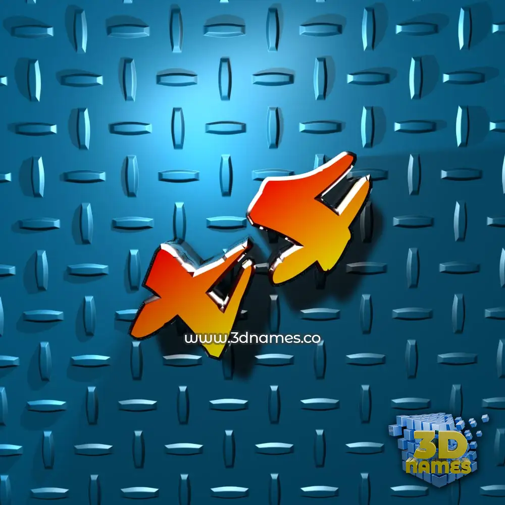 tf in Grid Style style - 3D name wallpaper