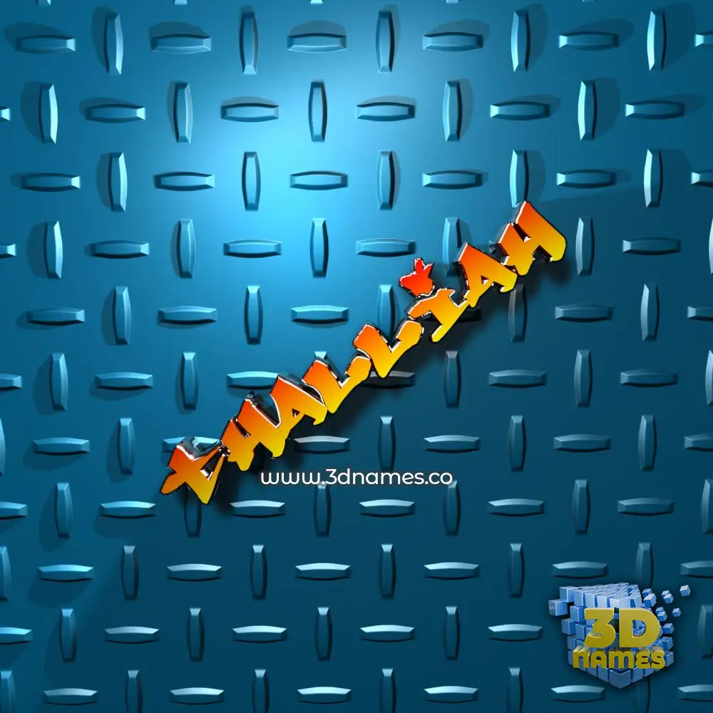 thalliah in Grid Style style - 3D name wallpaper