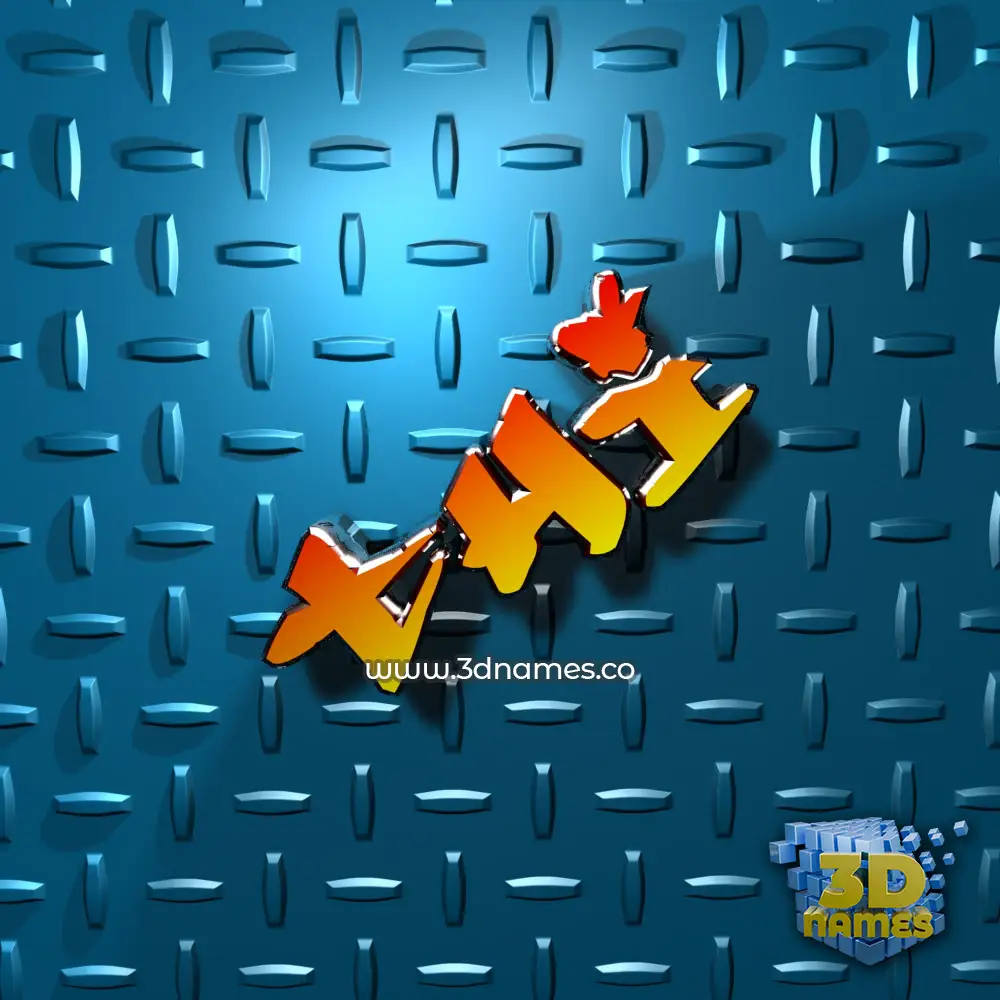 thi in Grid Style style - 3D name wallpaper