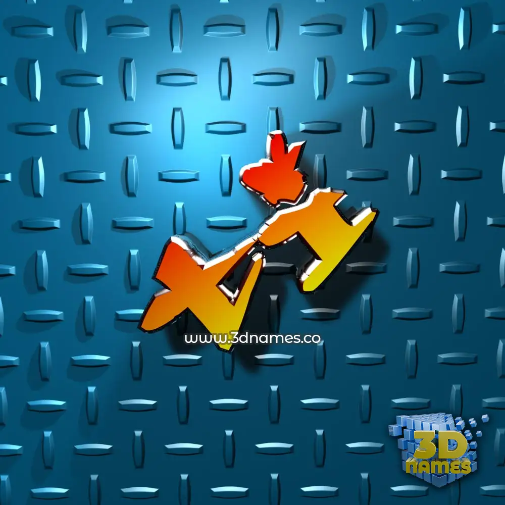 ti in Grid Style style - 3D name wallpaper
