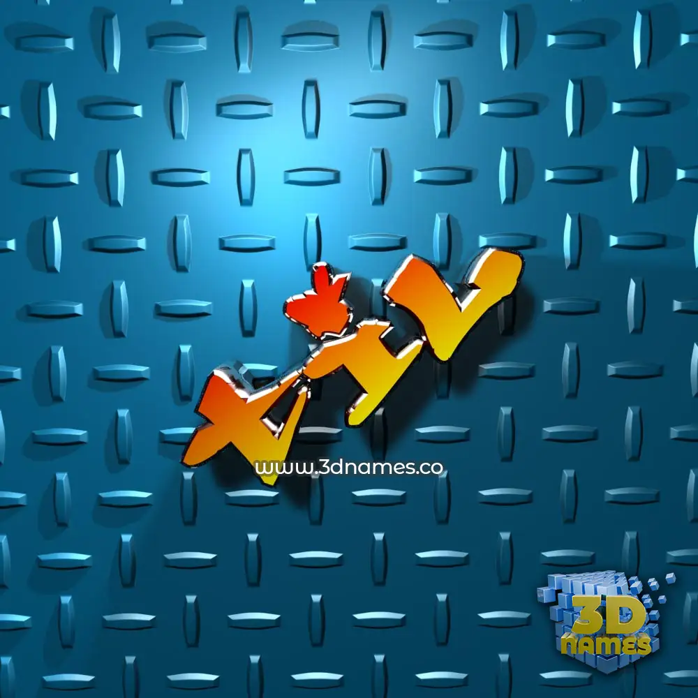til in Grid Style style - 3D name wallpaper