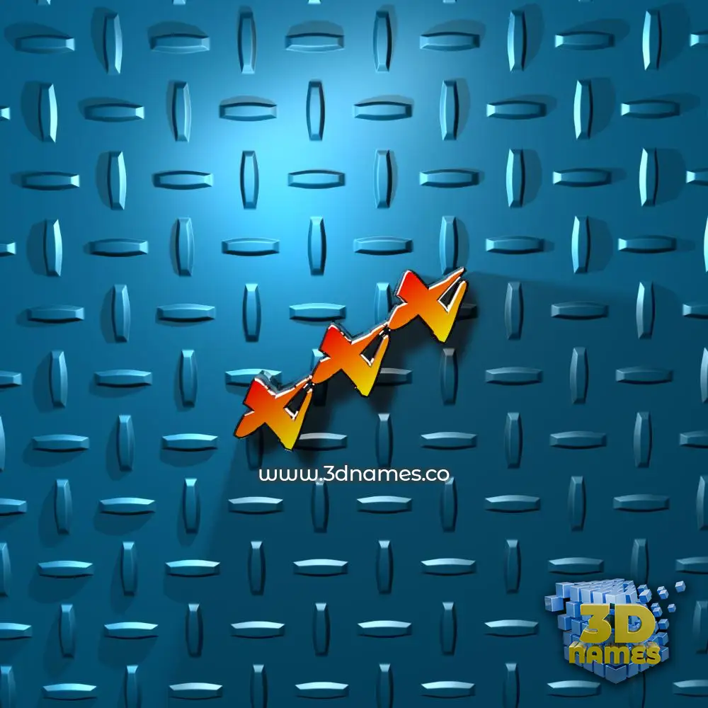 ttt in Grid Style style - 3D name wallpaper