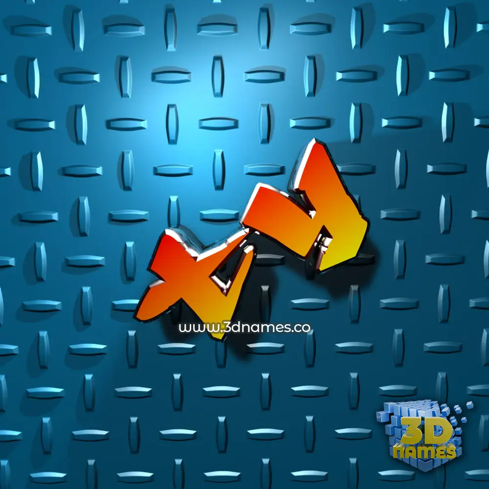 ty in Grid Style style - 3D name wallpaper