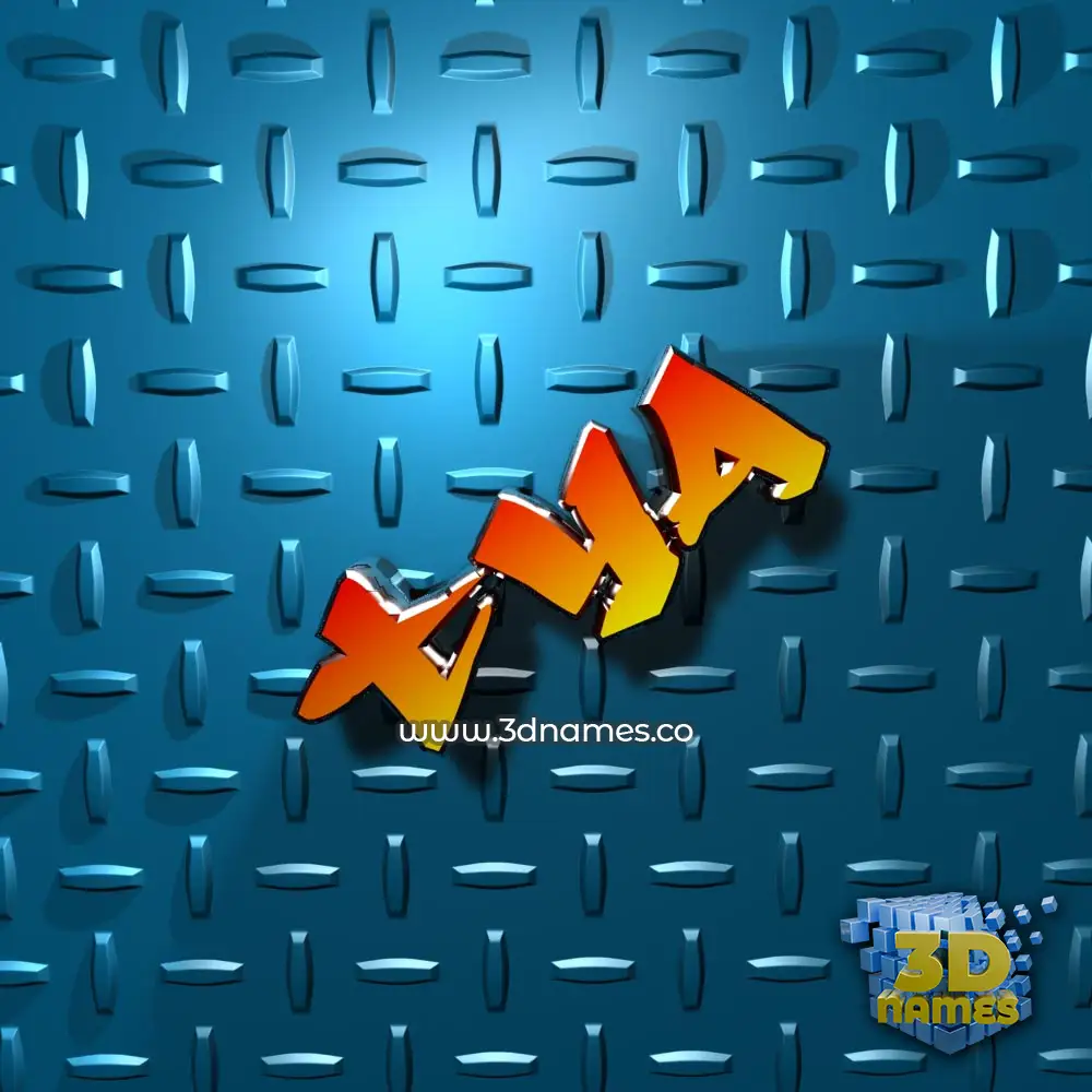 tya in Grid Style style - 3D name wallpaper