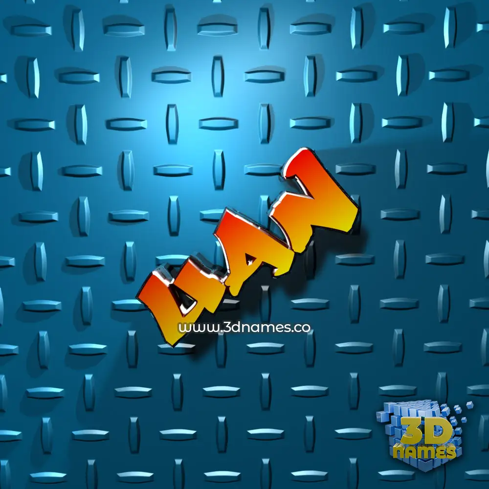 uan in Grid Style style - 3D name wallpaper