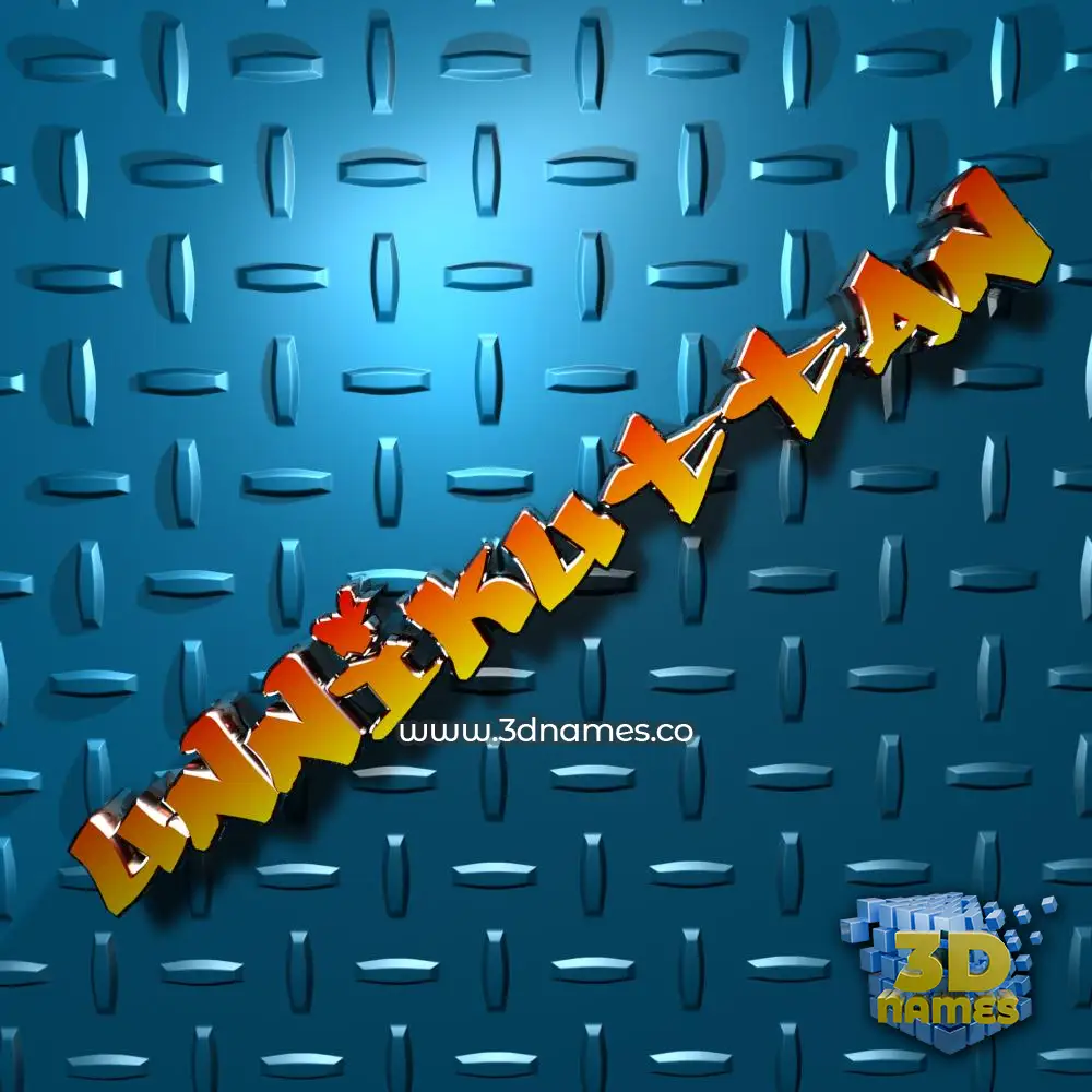 unnikuttan in Grid Style style - 3D name wallpaper
