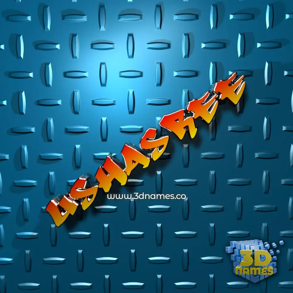 ushasree in Grid Style style - 3D name wallpaper