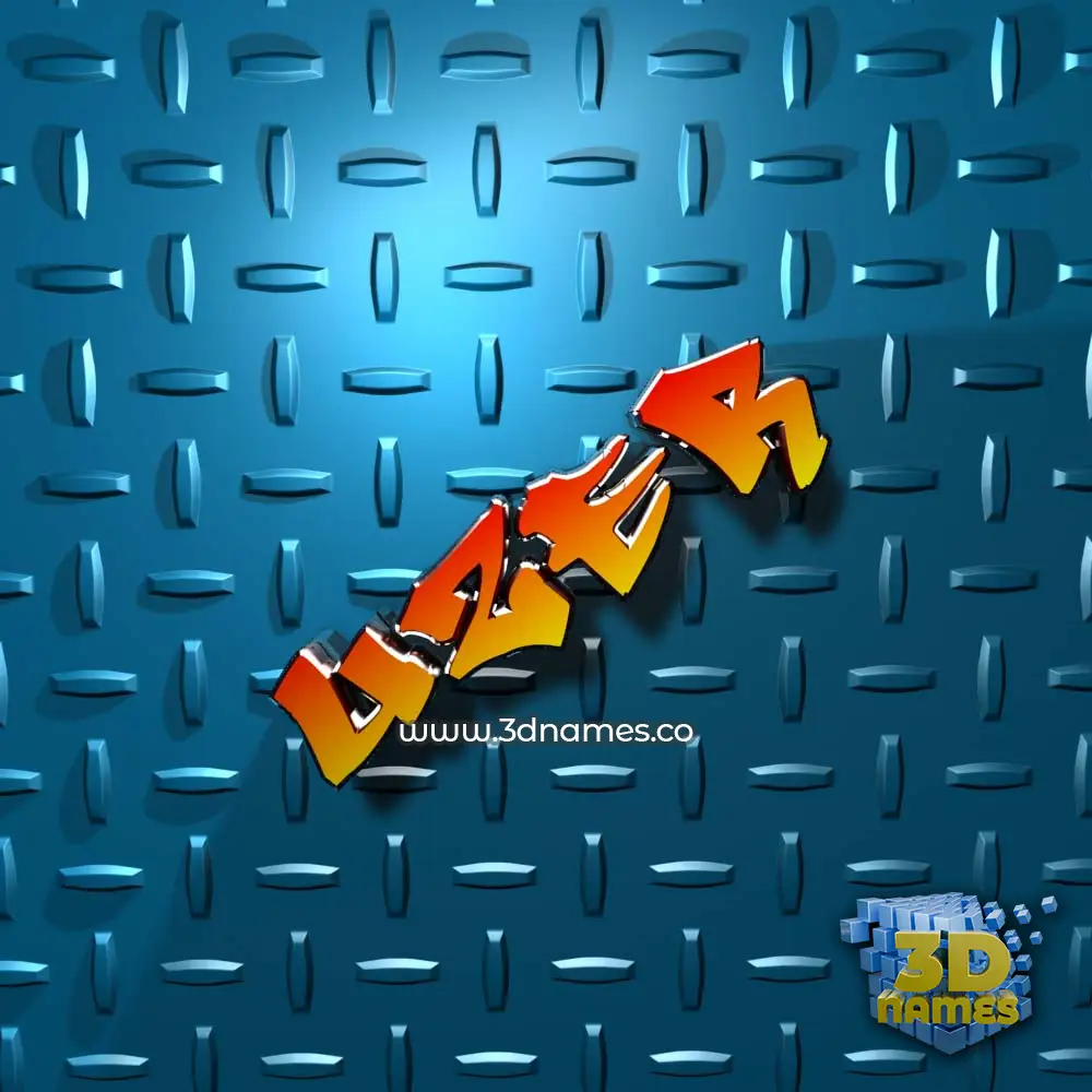 uzer in Grid Style style - 3D name wallpaper