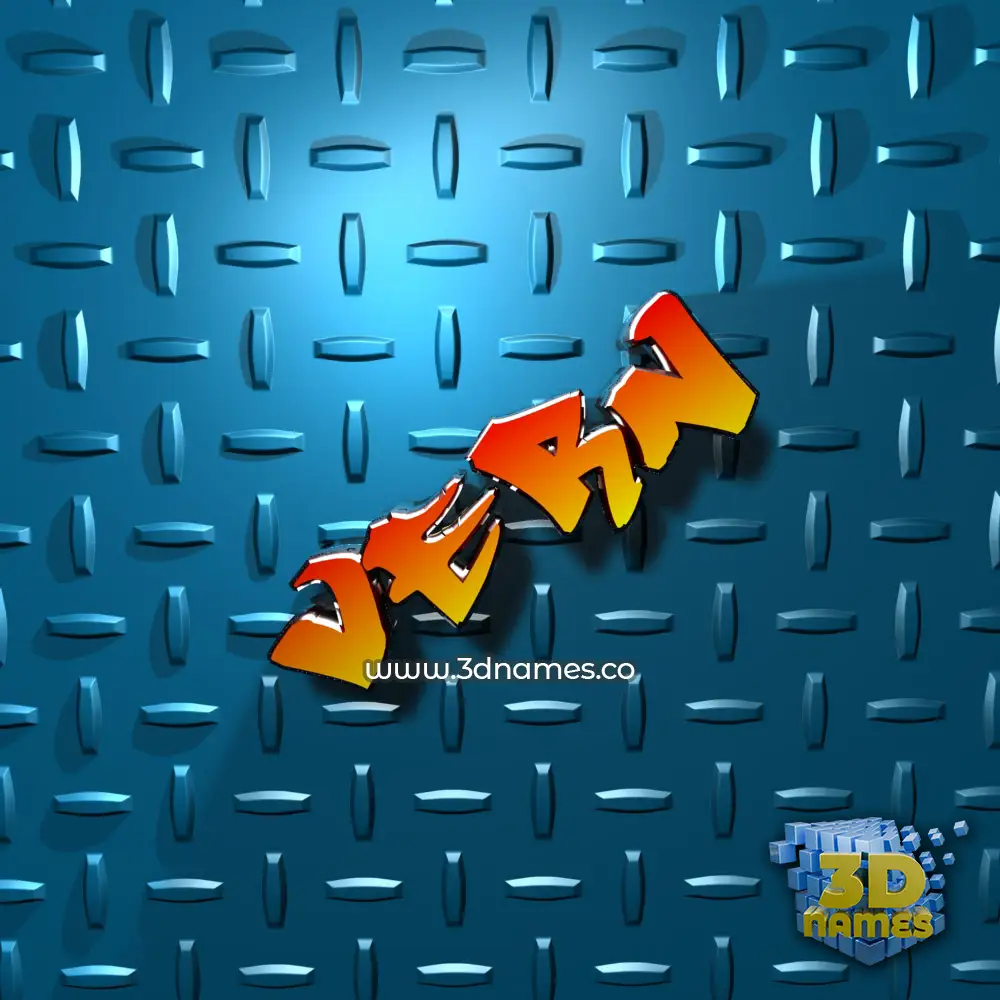 vern in Grid Style style - 3D name wallpaper