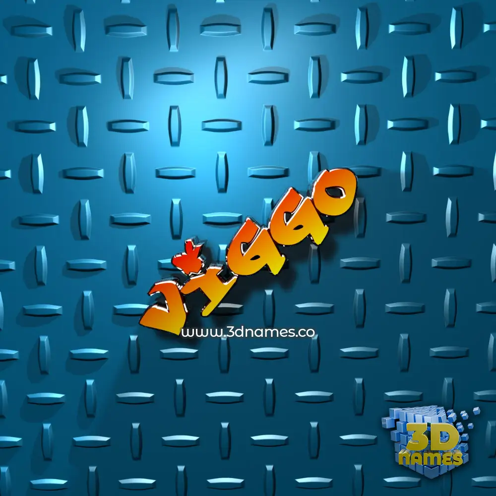 viggo in Grid Style style - 3D name wallpaper