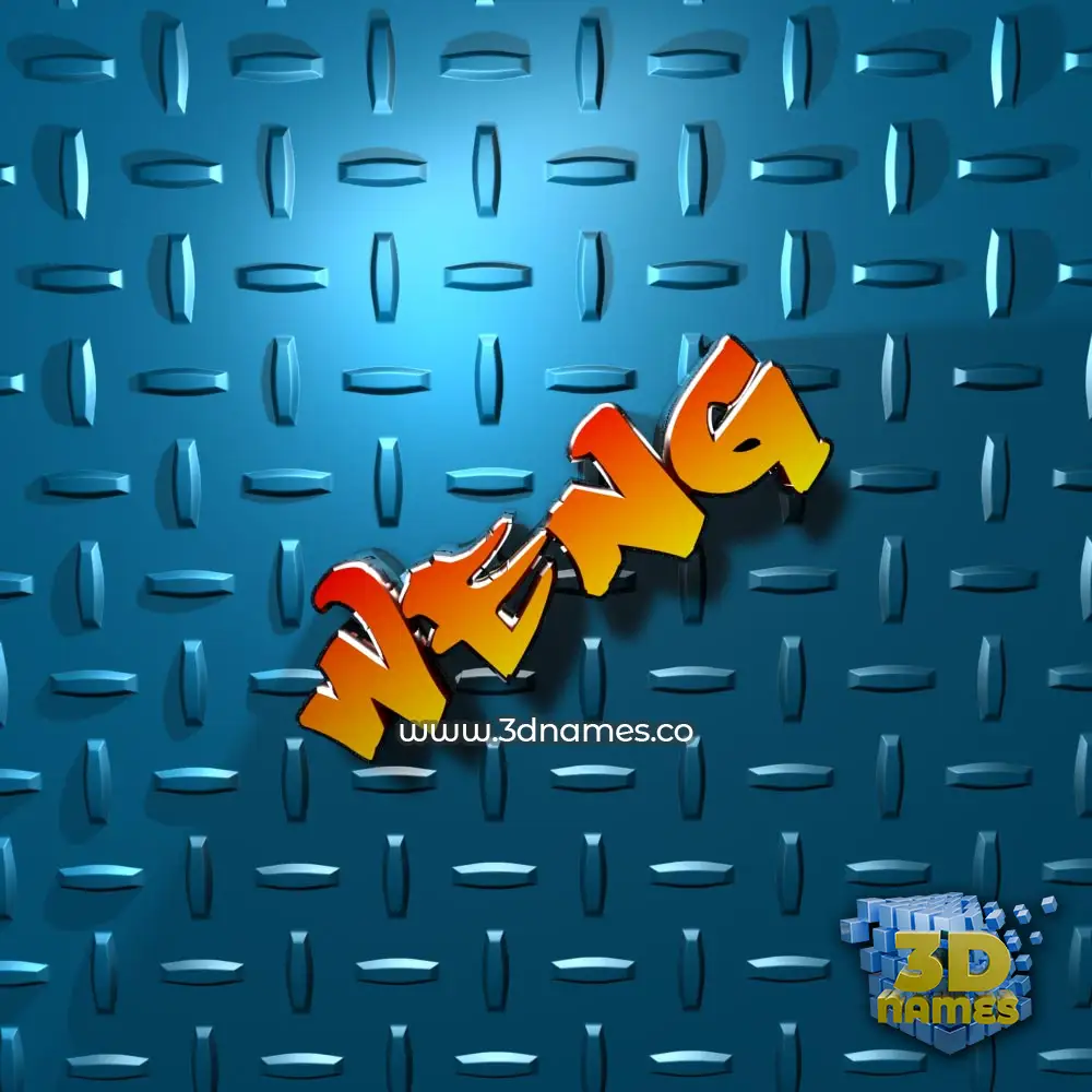 weng in Grid Style style - 3D name wallpaper