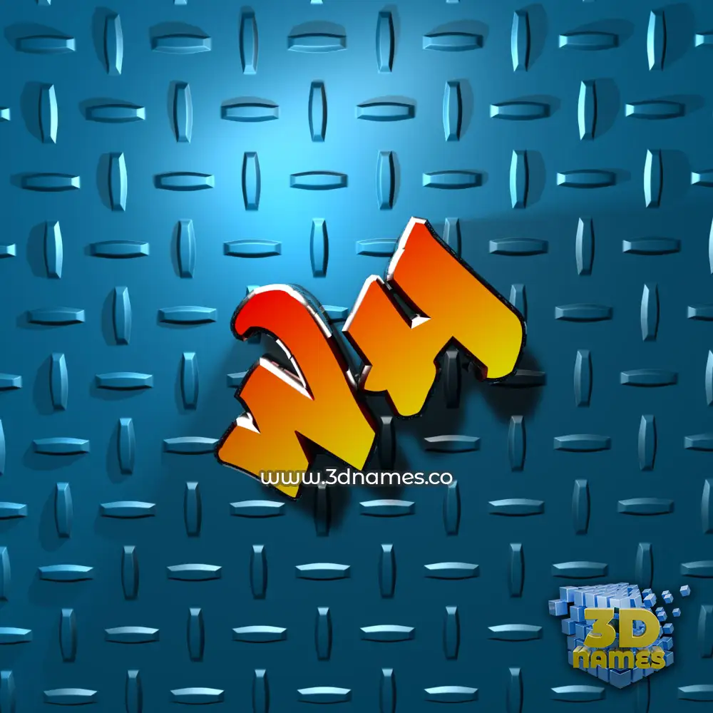 wh in Grid Style style - 3D name wallpaper