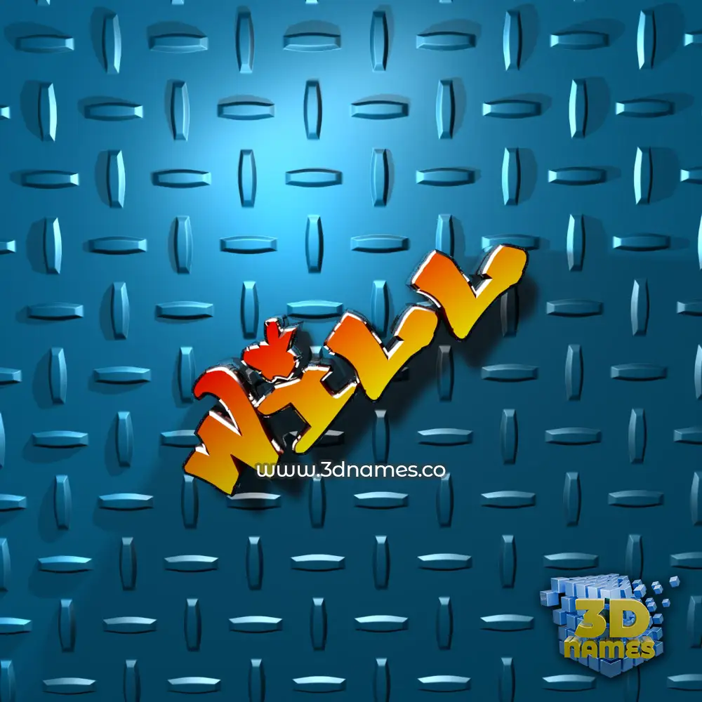 will in Grid Style style - 3D name wallpaper