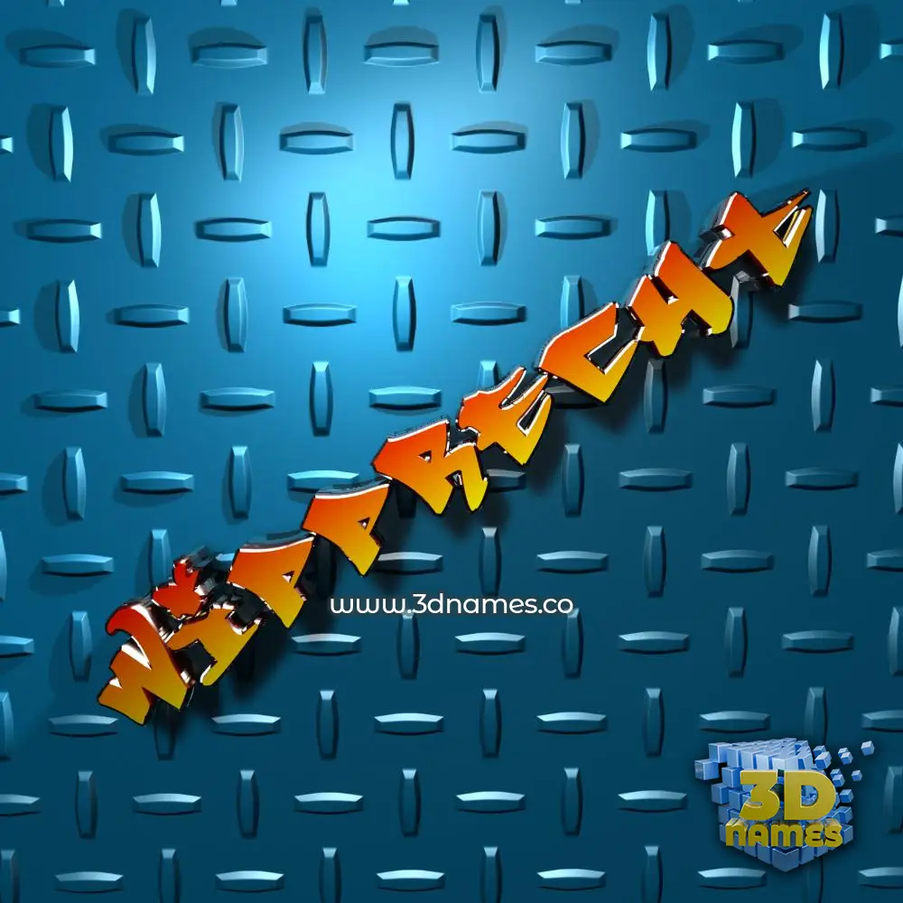 wipprecht in Grid Style style - 3D name wallpaper