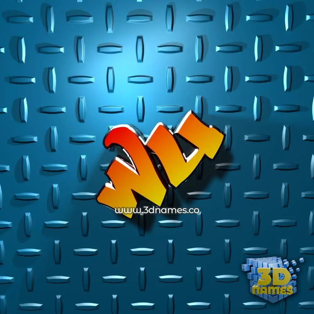 wu in Grid Style style - 3D name wallpaper
