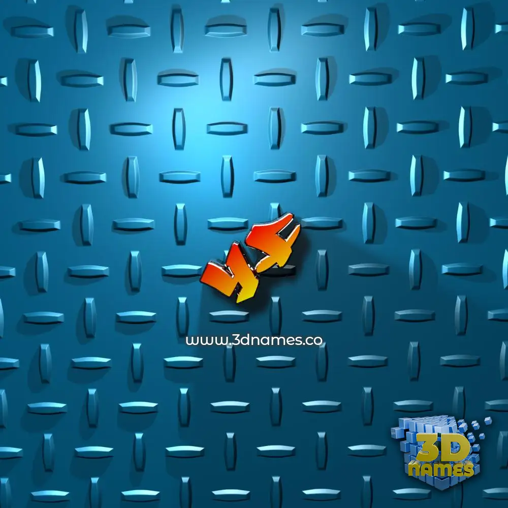 yf in Grid Style style - 3D name wallpaper