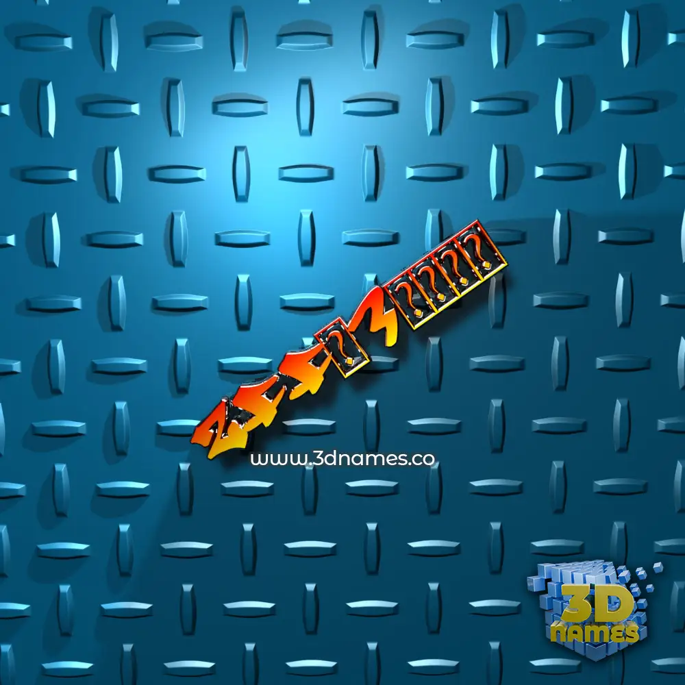 zff831109 in Grid Style style - 3D name wallpaper