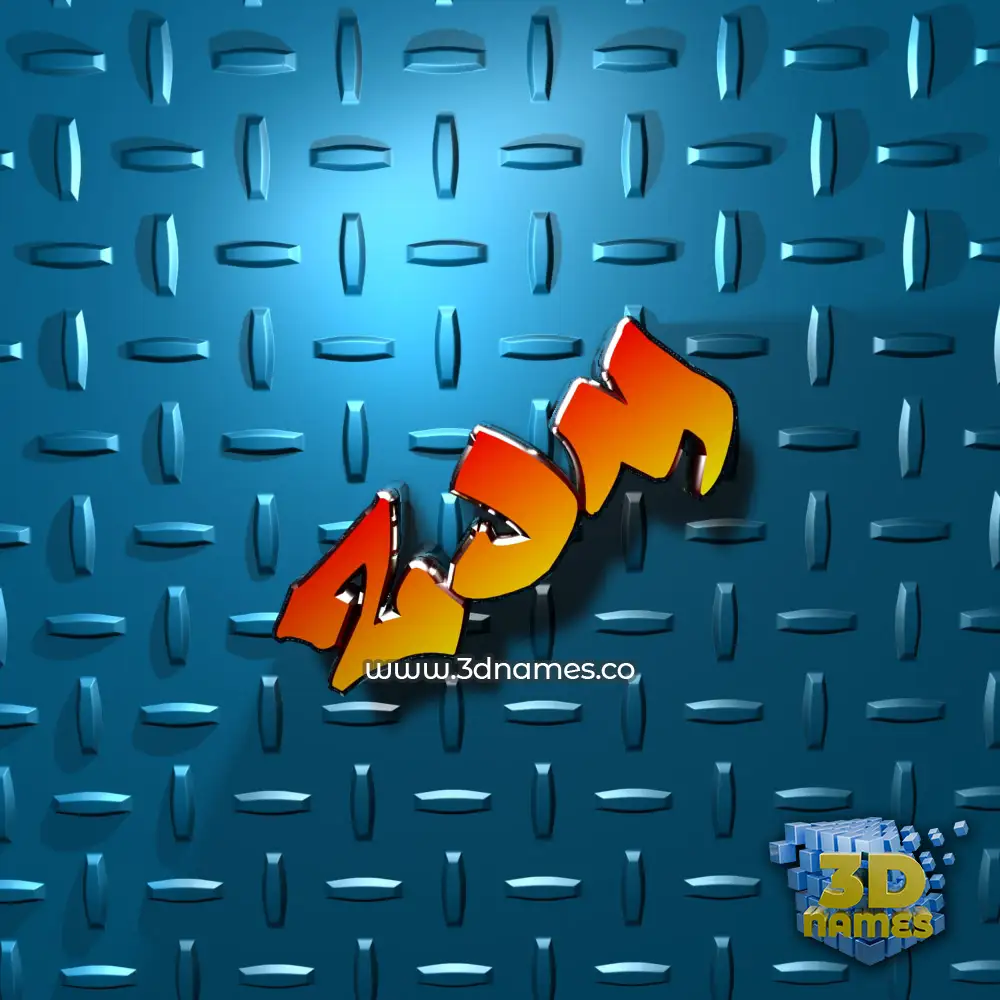 zjm in Grid Style style - 3D name wallpaper