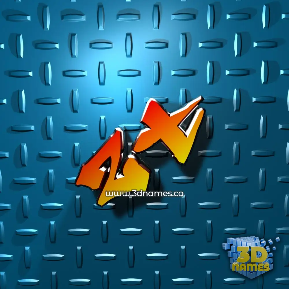 zt in Grid Style style - 3D name wallpaper