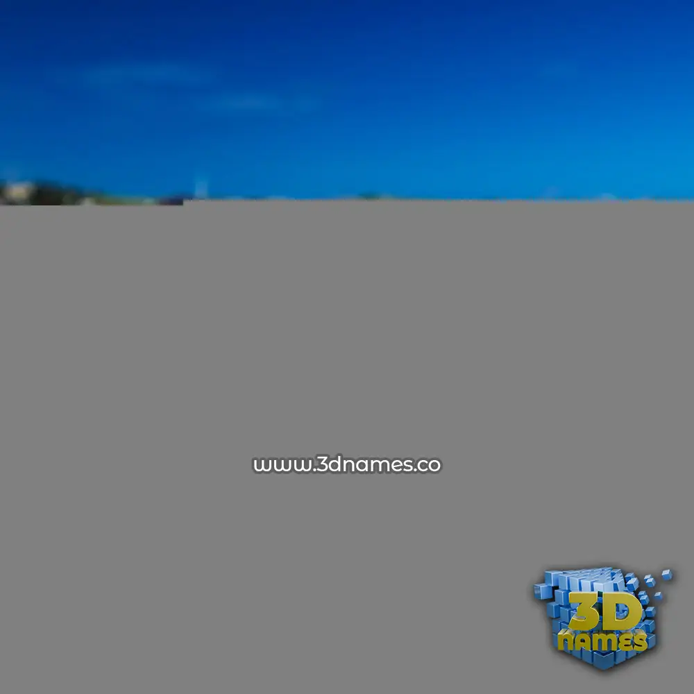 kavi in Bondi Beach style - 3D name wallpaper