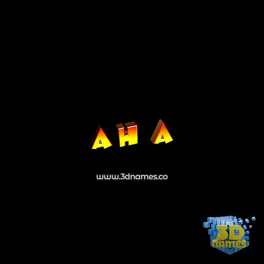 aashifa in Black Background style - 3D name wallpaper